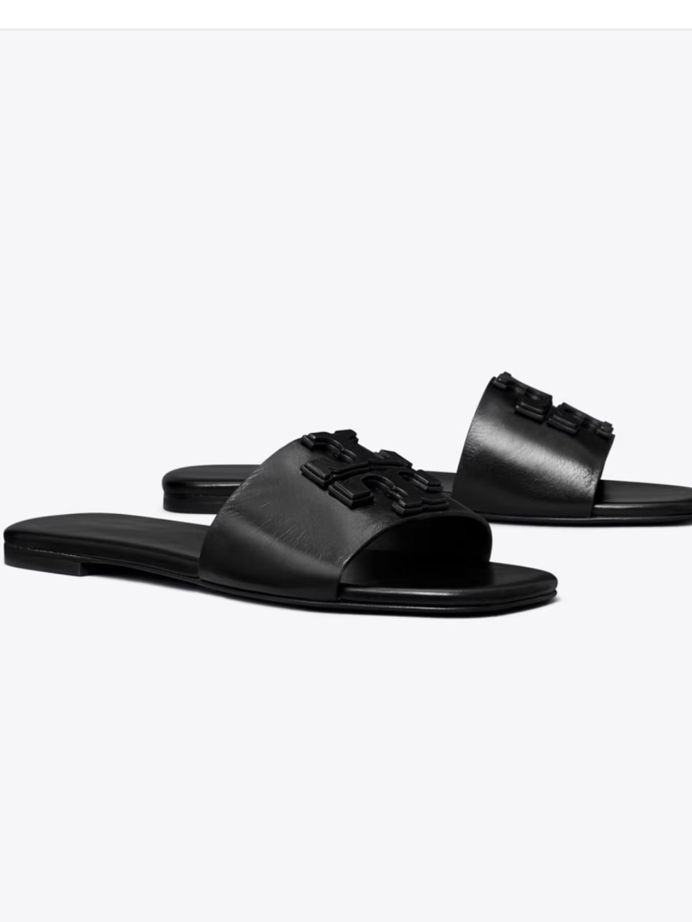 Ines Flat Slide Goat Leather